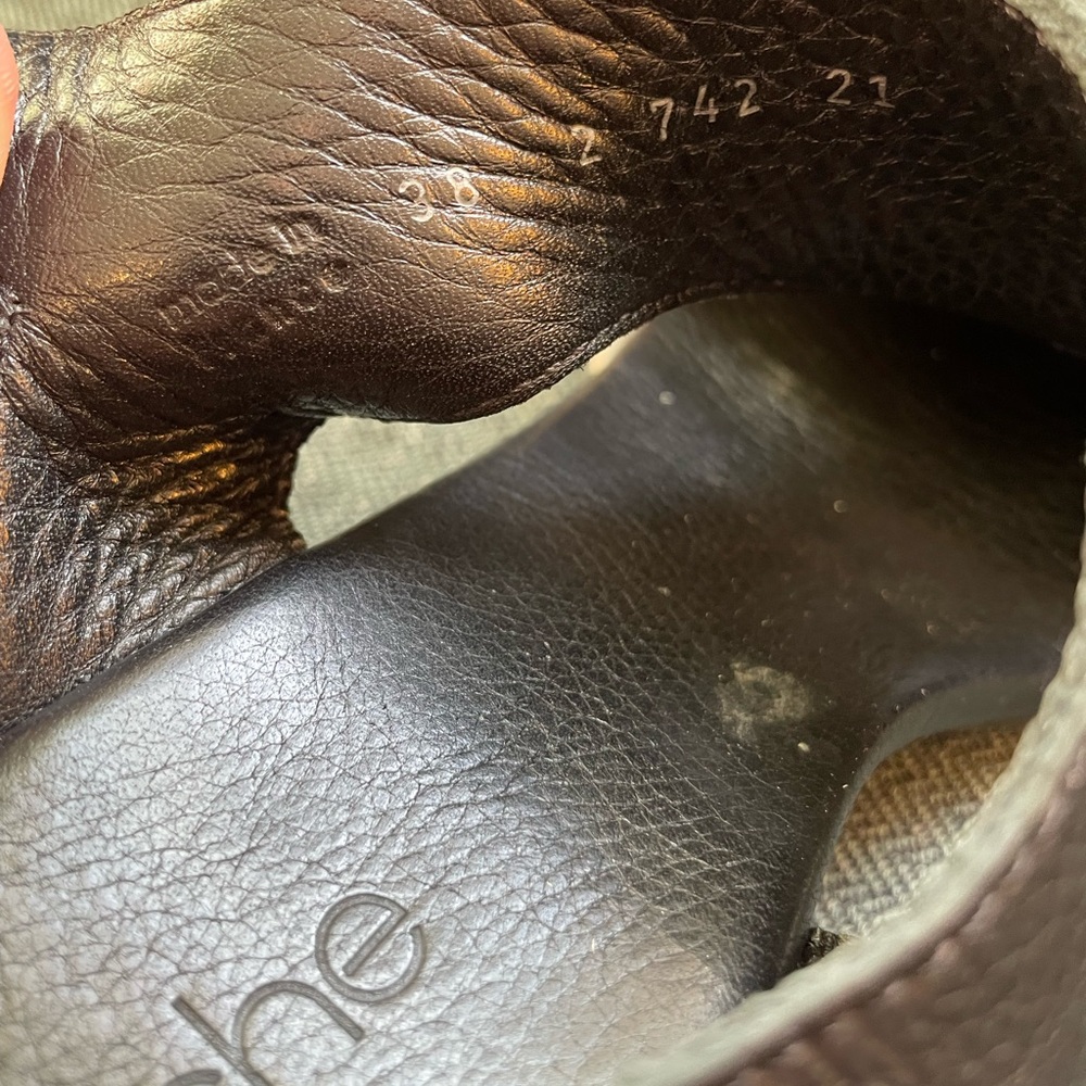 Arche Small Wedge Two Tone Sandal - Picture 9 of 9